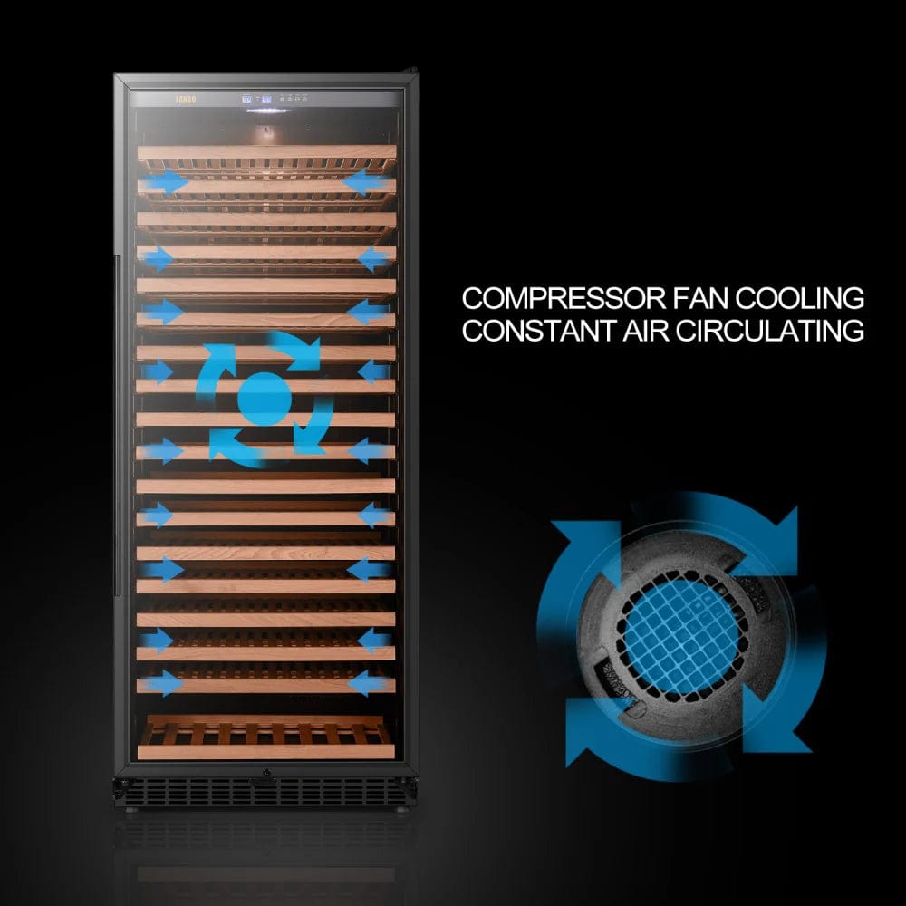 Lanbo Wine Coolers Lanbo LW321S 32-inch 289 Bottle Single Zone Wine Cooler