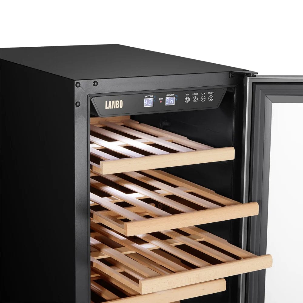 Lanbo Wine Coolers Lanbo LW33S 15-inch wide 33 Bottle Single Zone Wine Cooler