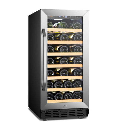 Lanbo Wine Coolers Lanbo LW33S 15-inch wide 33 Bottle Single Zone Wine Cooler