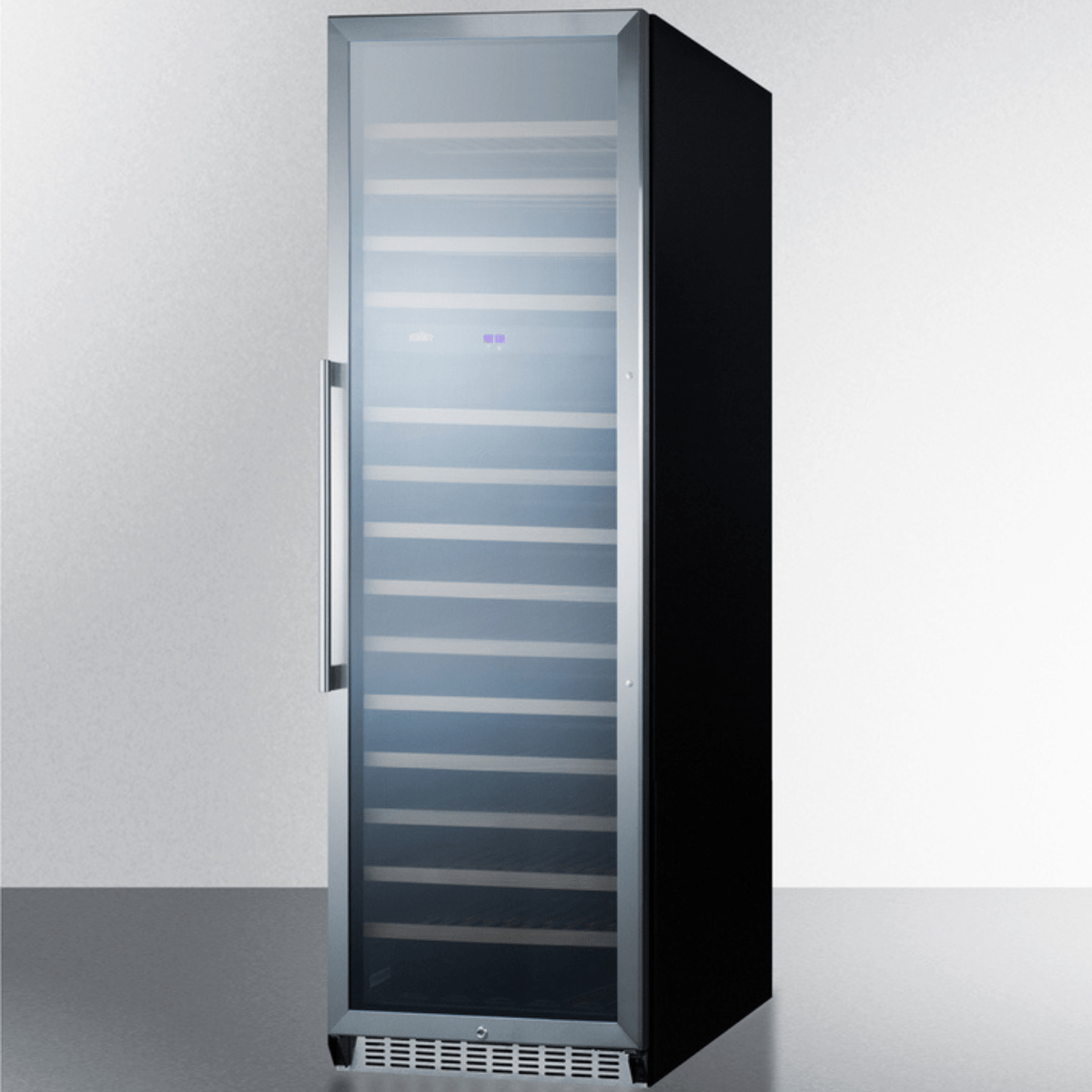 Summit Wine Coolers Summit SWC1966 24-inch 160 Bottle Dual Zone Wine Cooler Cabinet