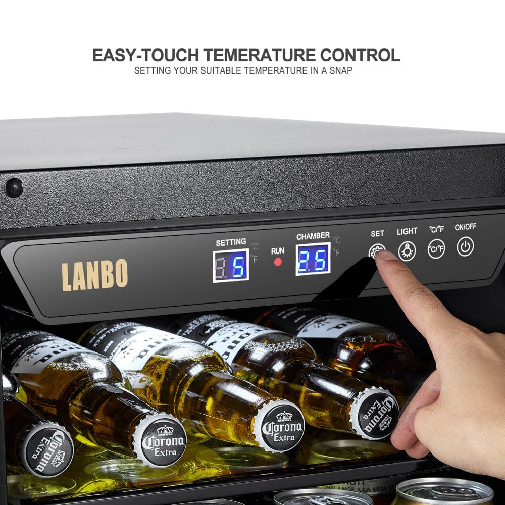 Lanbo Beverage Coolers Lanbo LB80BC 15-inch wide 70 Can Single Zone Beverage Cooler