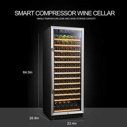 Lanbo Wine Coolers Lanbo LW155S 24-inch 149 Bottle Single Zone Wine Cooler