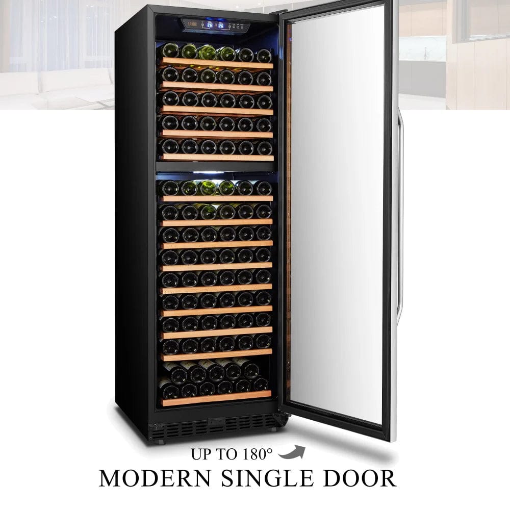 Lanbo Wine Coolers Lanbo LW165D 24-inch 160 Bottle Dual Zone Wine Cooler