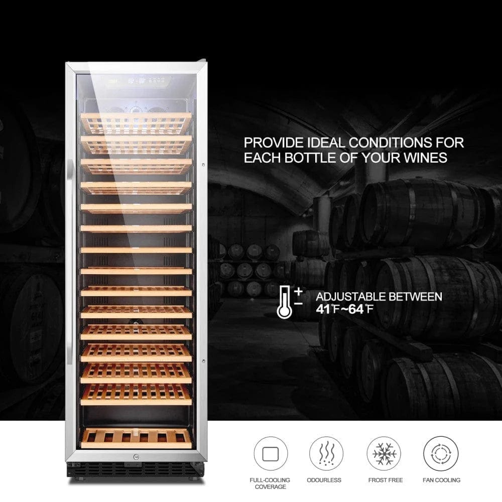 Lanbo Wine Coolers Lanbo LW177S 24-inch 171 Bottle Single Zone Wine Cooler