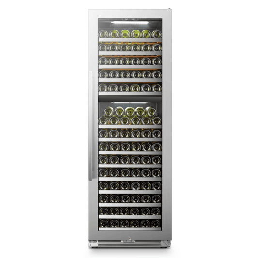 Lanbo Wine Coolers LanboPro LP168D 24-inch 153 Bottle Dual Zone Wine Cooler