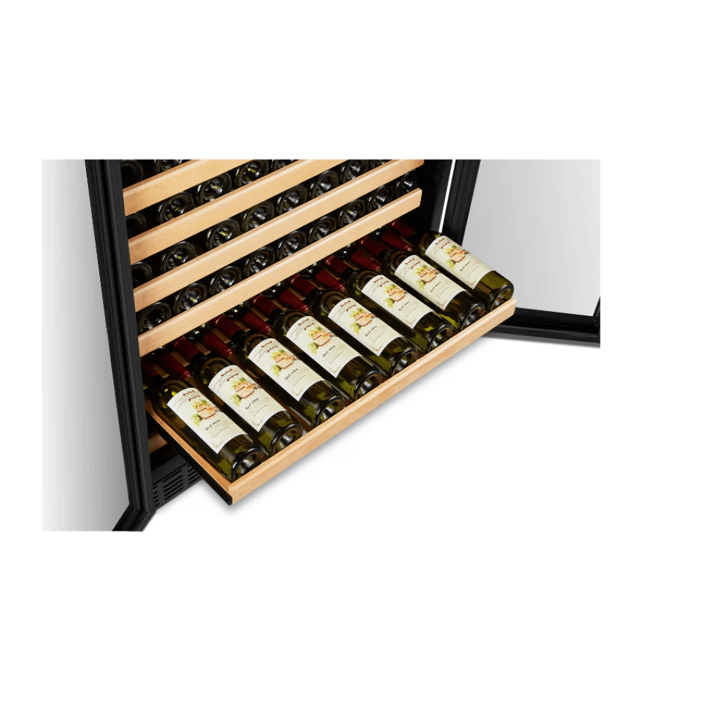 Lanbo Wine Coolers LanboPro LP328D 32-inch 255 Bottle Dual Zone Dual Door Wine Cooler