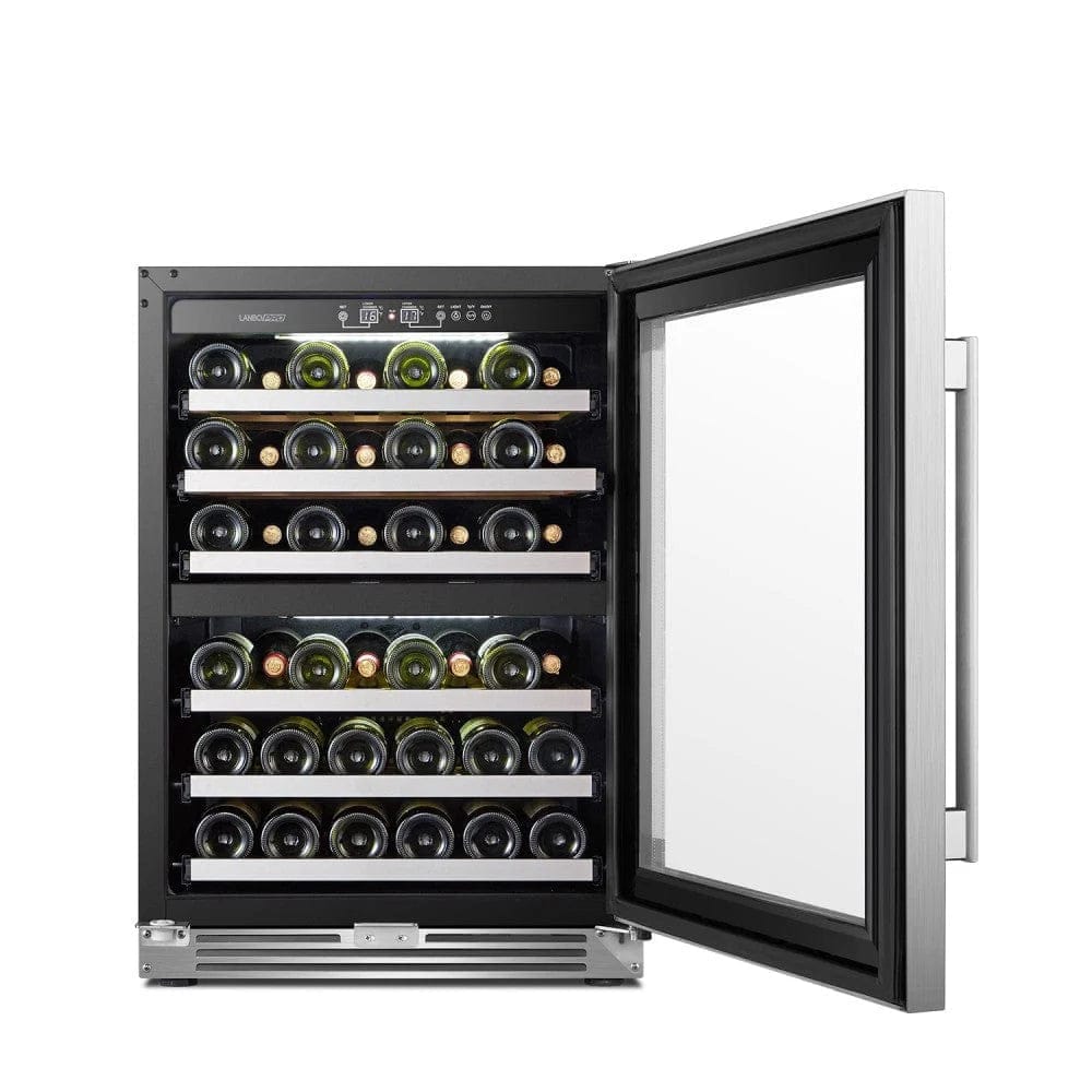 Lanbo Wine Coolers LanboPro LP54D 24-inch wide 44 Bottle Dual Zone Wine Cooler