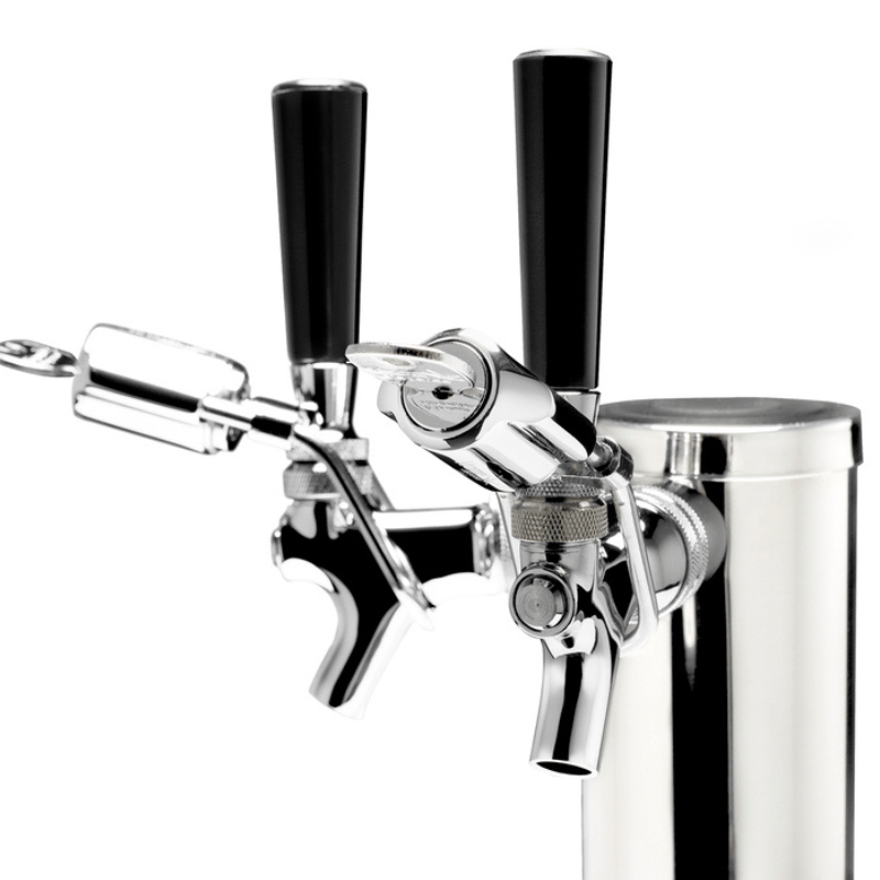 Summit Kegerators Summit BC74OSCOMTWIN 24-inch Commercial Dual Tap Kegerator