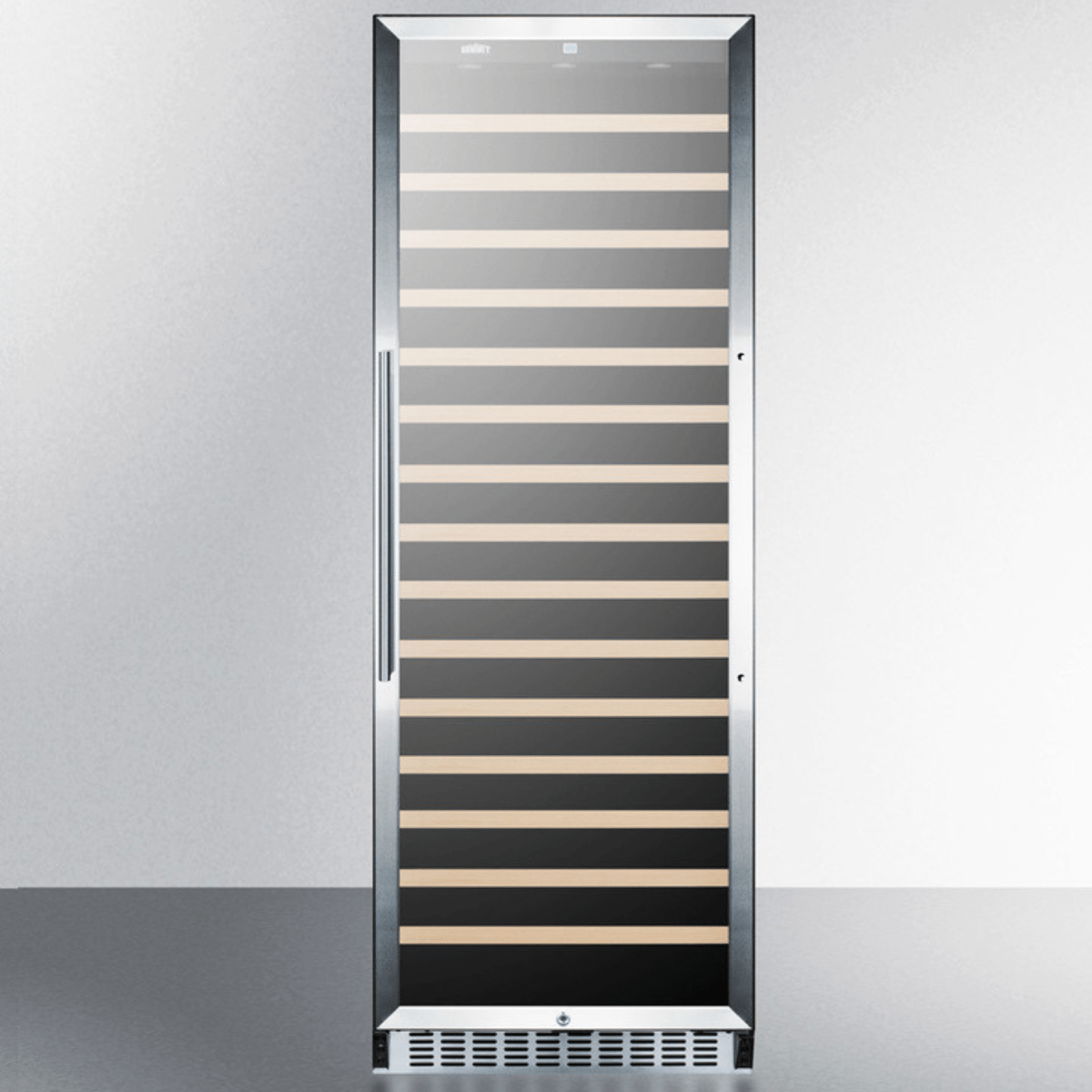 Summit Wine Coolers Summit SWC1926 24-inch 171 Bottle Single Zone Wine Cooler Cabinet