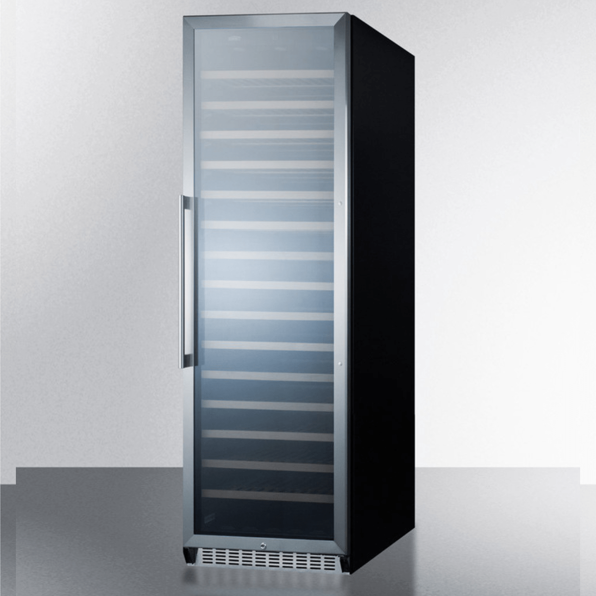 Summit Wine Coolers Summit SWC1926 24-inch 171 Bottle Single Zone Wine Cooler Cabinet