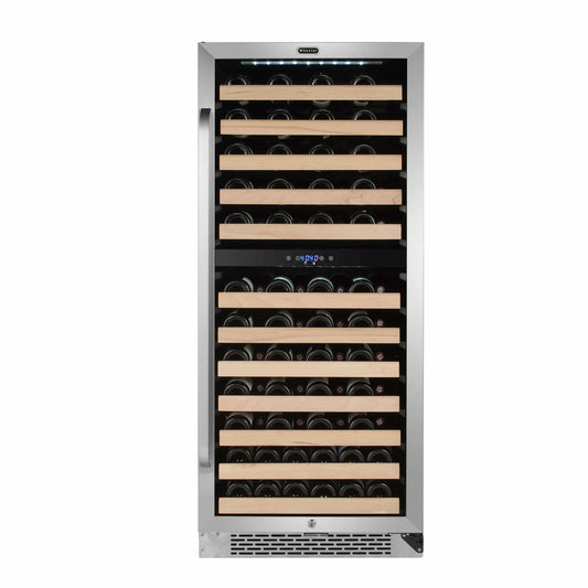 Whynter Wine Coolers Whynter BWR-0922DZ 24-inch 92 Bottle Dual Zone Wine Cooler Cabinet