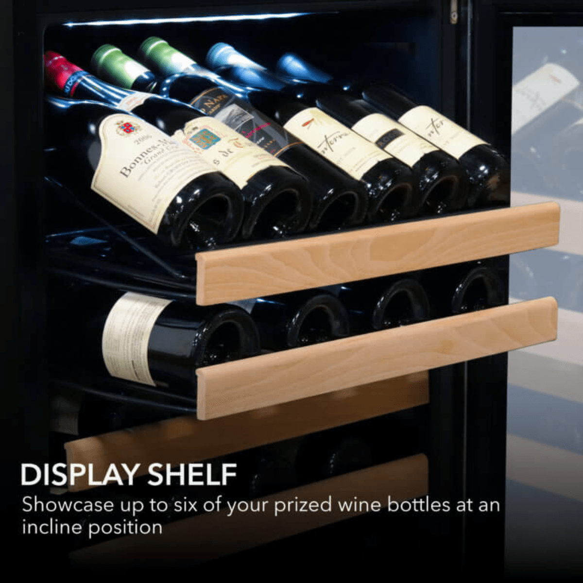 Whynter Wine Coolers Whynter BWR-1642DZ 24-inch 164 Bottle Dual Zone Wine Cooler Cabinet