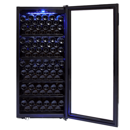 Whynter Wine Coolers Whynter FWC-1201BB 24-inch 124 Bottle Wine Cooler Cabinet